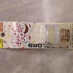 LA Colors FRO YO Coconut Lip Balm